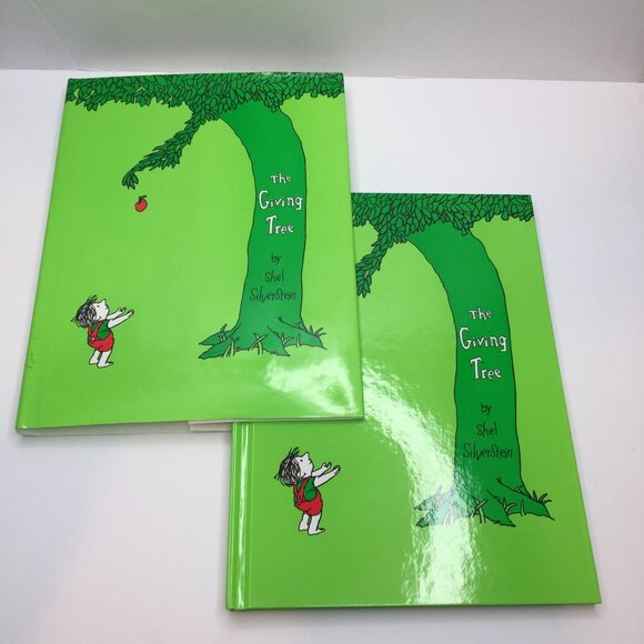 Vintage Kids The Giving Tree Shel Silverstein Hardcover Book With Dust Jacket - Picture 10 of 15